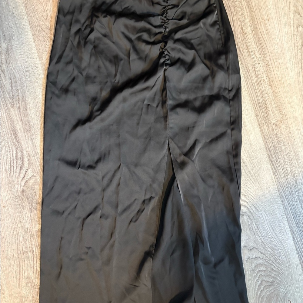 Blu Pepper Black Pencil Skirt